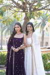 KA 1092 Faux blooming Embroidered Readymade Gown With Dupatta Wholesale Price In Surat